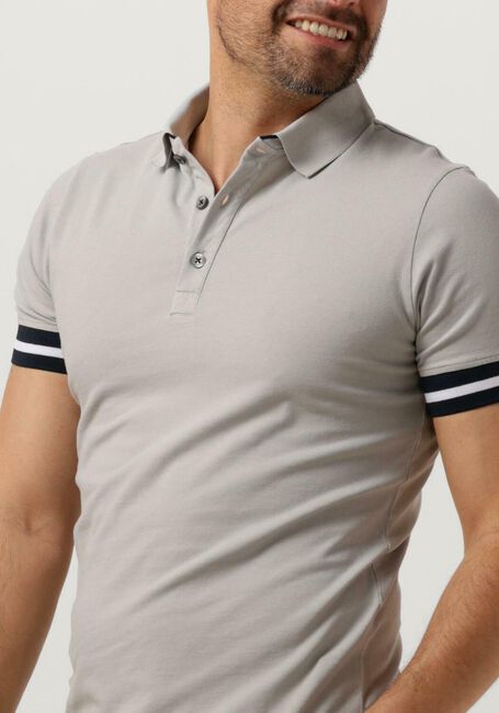 Grijze GENTI Polo J7006-1212 - large