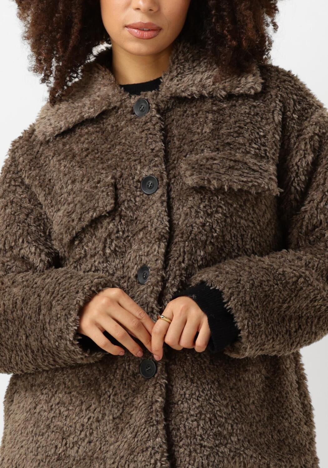 OBJECT Dames Jassen Objolympia Jacket Bruin