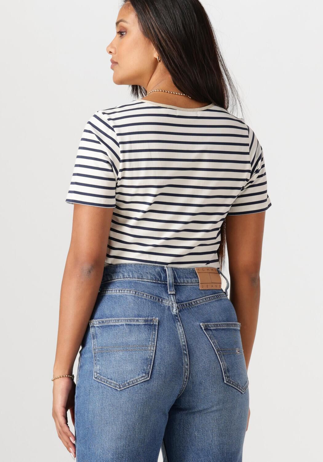 NUKUS Dames Tops & T-shirts Tirza Top Stripe Blauw