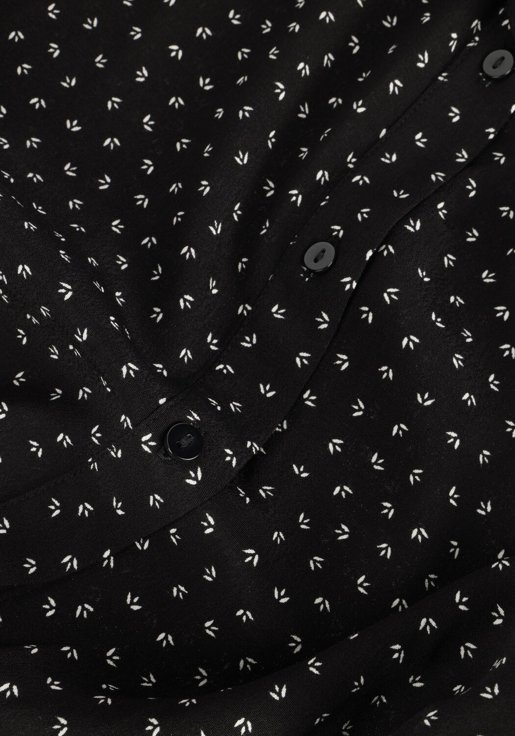 Zwarte MODSTR&Ouml;M Blouses ANDERSON PRINT SHIRT - large