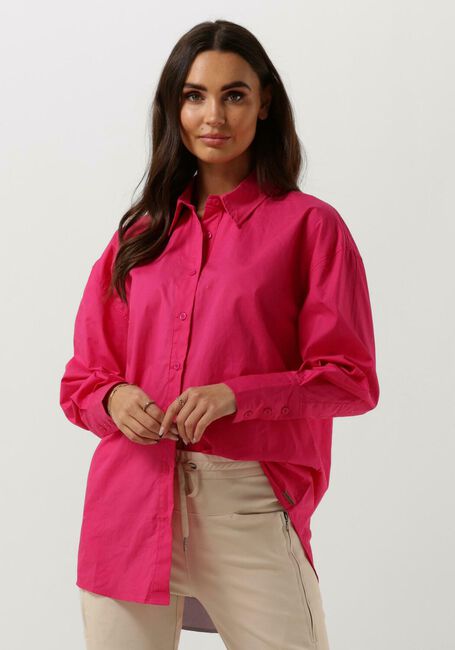 Roze COLOURFUL REBEL Blouses TALIA OVERSIZED BOYFRIEND BLOUSE - large