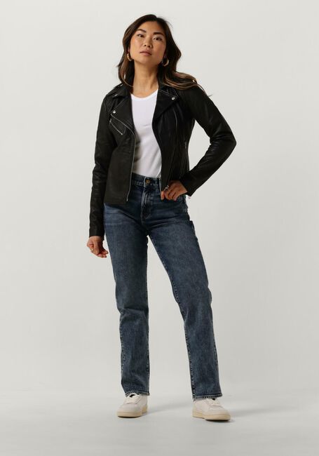Zwarte GOOSECRAFT Leren jas GC JULIA BIKER Zwarte GOOSECRAFT Leren jas GC JULIA BIKER - large