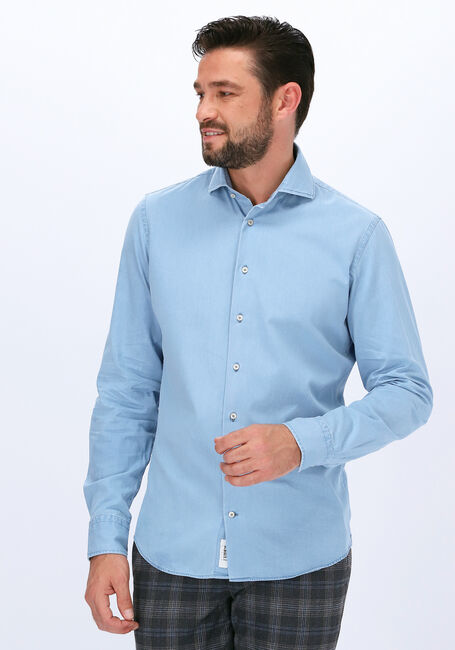 Lichtblauwe PROFUOMO Casual overhemd HOLTONS - large