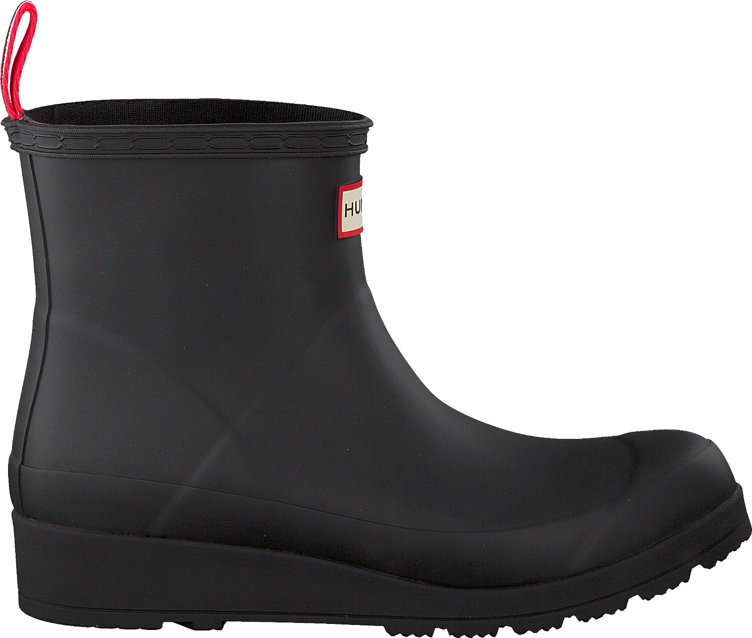 Hunter Zwarte Waterdichte Sleehak Regenlaarzen Black Dames