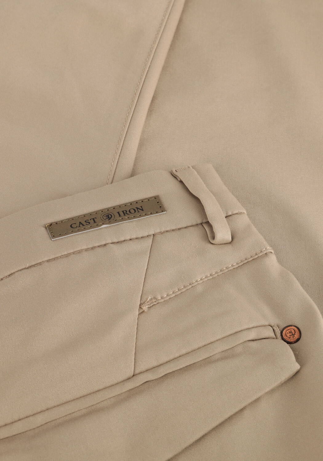 Beige CAST IRON Chino RISER CHINO - large