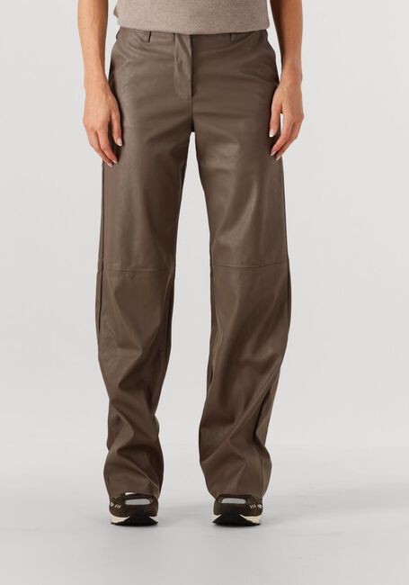 Taupe KNIT-TED Wijde broek NAOMI PANT - large