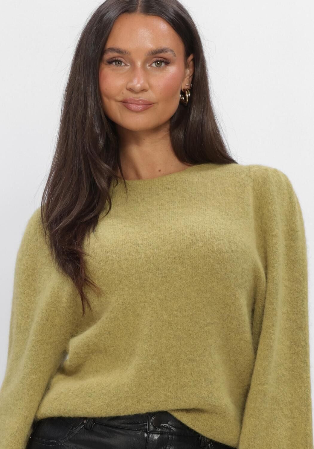 Khaki AAIKO Trui DENIZE WP 389 - large