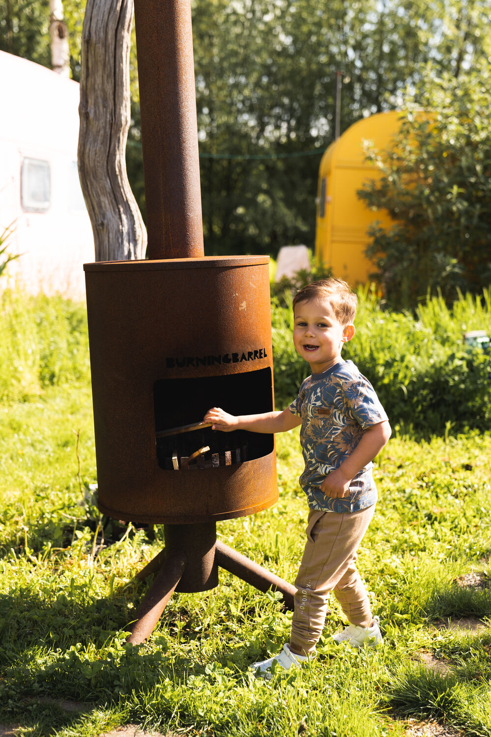 Blauwe KOKO NOKO T-shirt R50833 - large