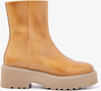 Cognac VIA VAI Vachtlaarzen BOBBI MELLOW - medium