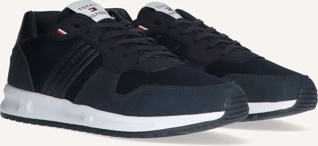 Blauwe TOMMY HILFIGER Lage sneakers MODERN CORPORATE MIX RUNNER Blauwe TOMMY HILFIGER Lage sneakers MODERN CORPORATE MIX RUNNER - large