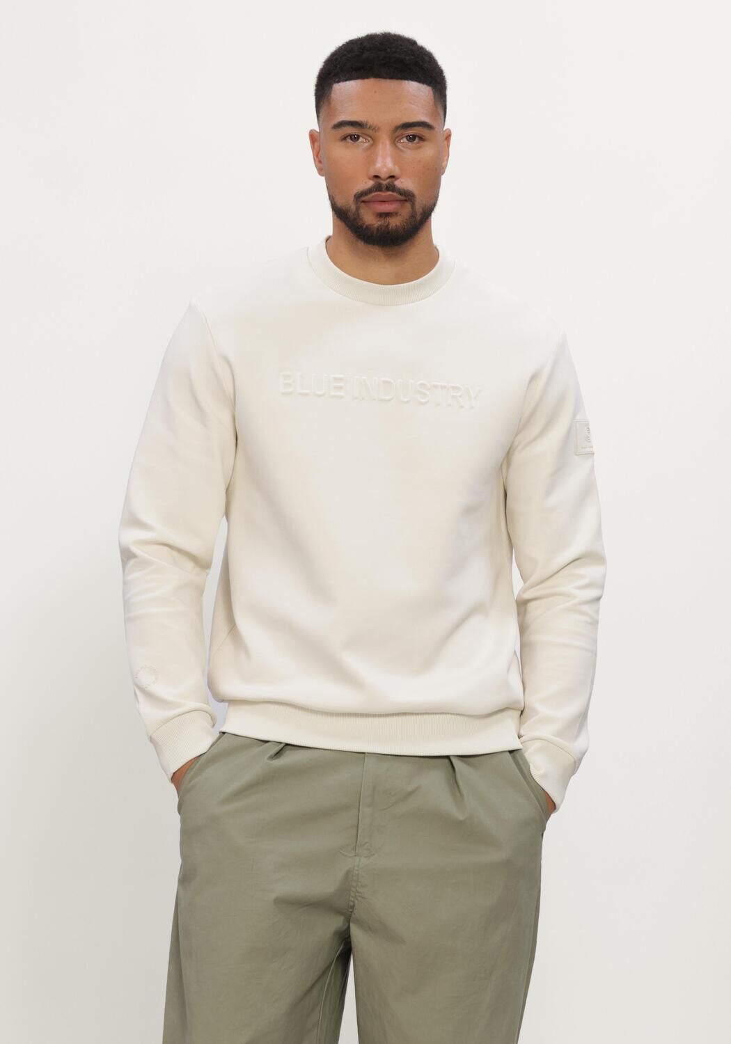 Creme BLUE INDUSTRY Sweater SWEATER - large