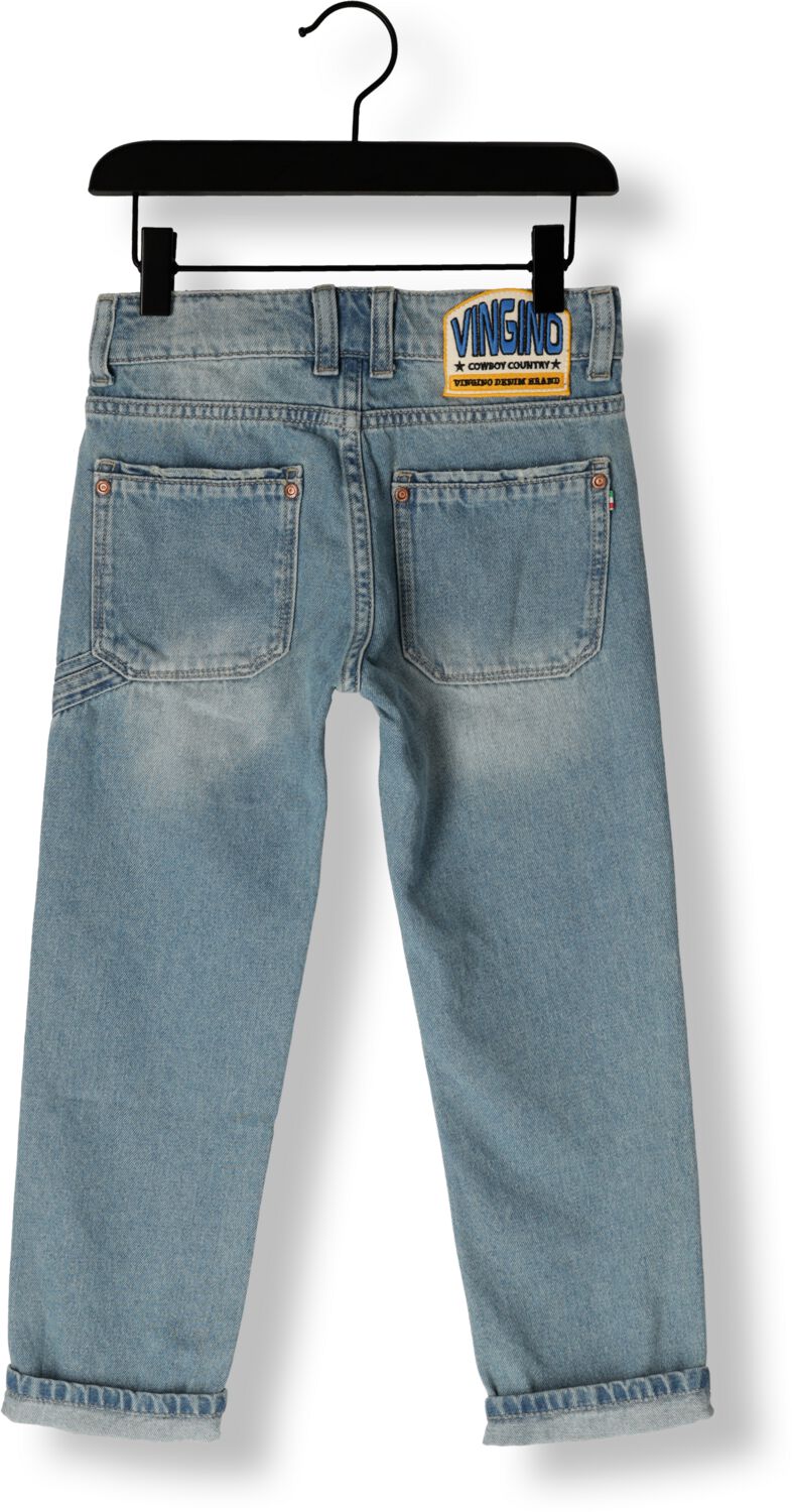 VINGINO Jongens Jeans Peppe Lichtblauw
