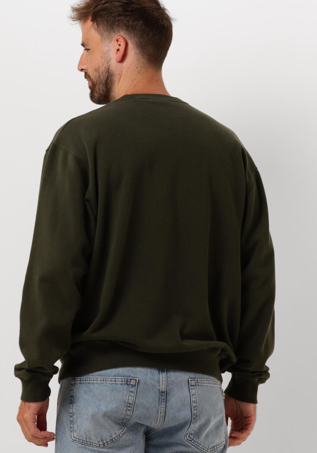 FORÉT Forét Heren Truien & Vesten Ponder Sweatshirt Donkergroen