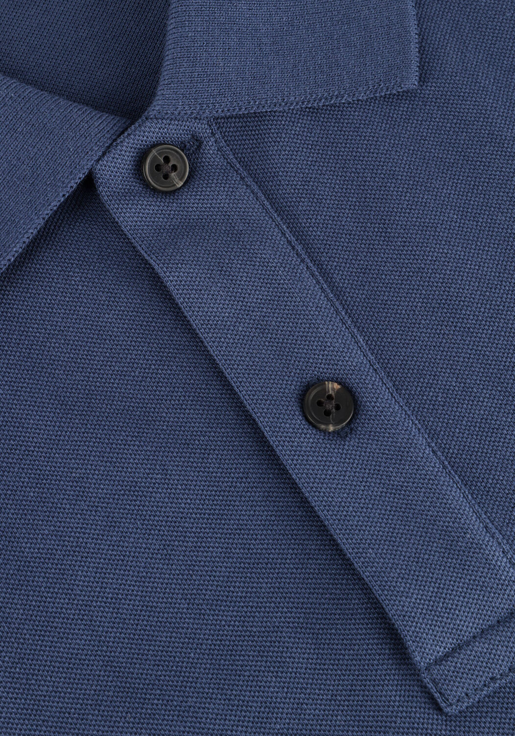 Donkerblauwe SCOTCH & SODA Polo COTTON PIQUE REGULAR FIT POLO - large