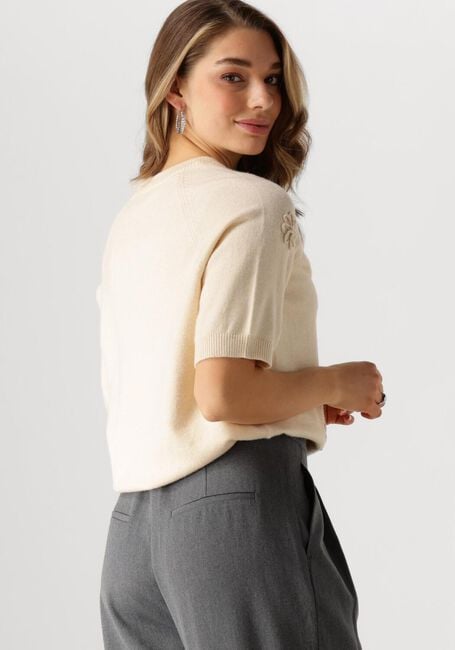 Beige OBJECT Trui OBJLANEY RUBIN SS PULLOVER - large
