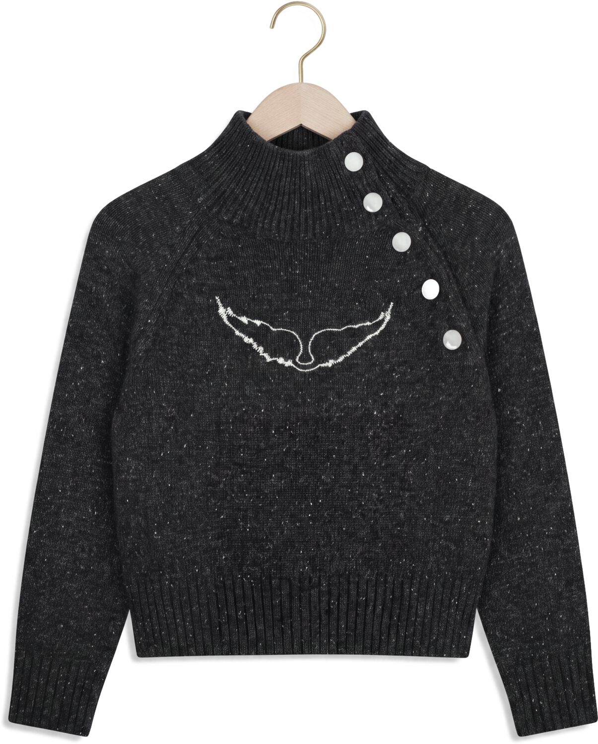 ZADIG & VOLTAIRE Meisjes Truien & Vesten X60808 Donkergrijs