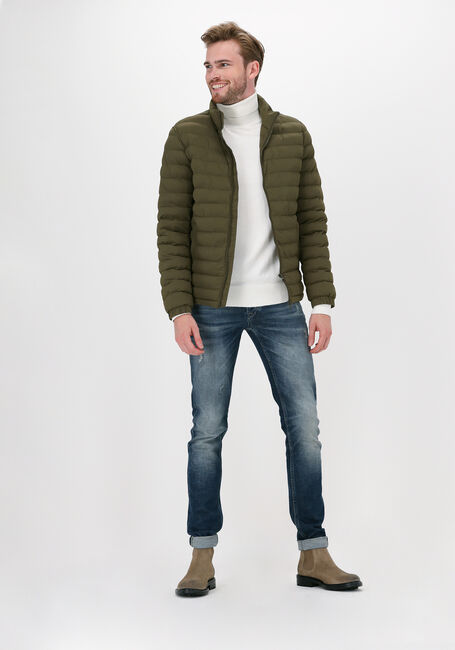 Blauwe CAST IRON Slim fit jeans RISER SLIM AUTHENTIC USED DARK - large