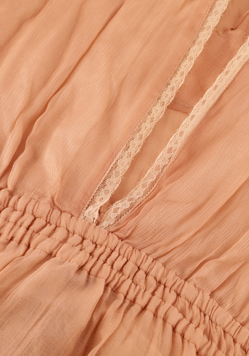 Roze MES DEMOISELLES Maxi jurk CHARLOTTE - large