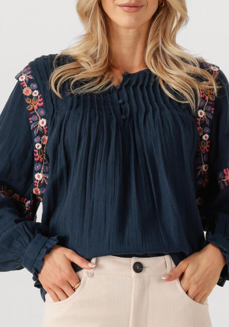 Donkerblauwe LOUIZON Blouses PLOUM - large