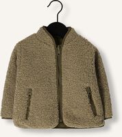 Groene QUINCY MAE Jack SHEARLING ZIP JACKET Groene QUINCY MAE Jack SHEARLING ZIP JACKET - medium