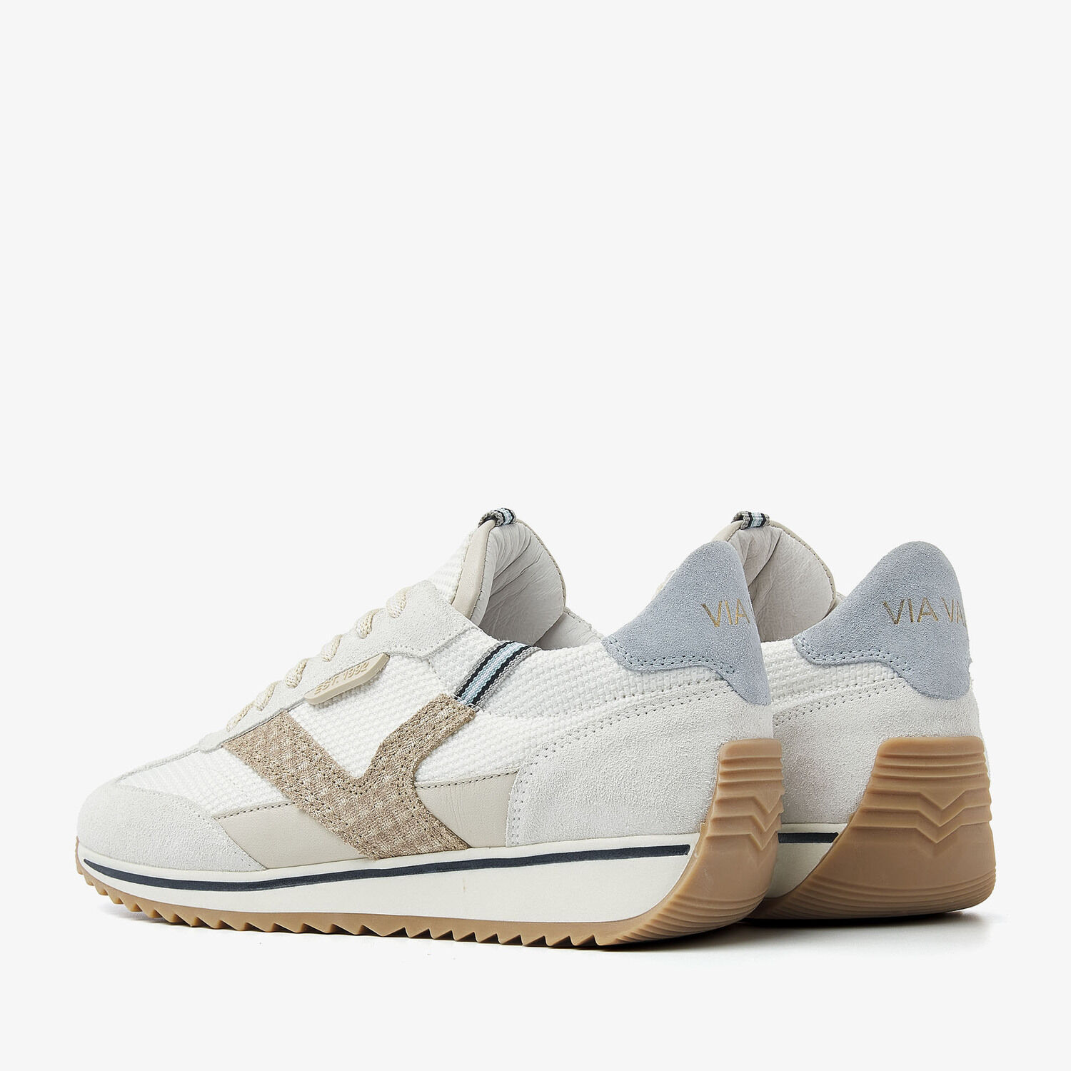 Witte VIA VAI Lage sneakers MIKKI RUBY - large