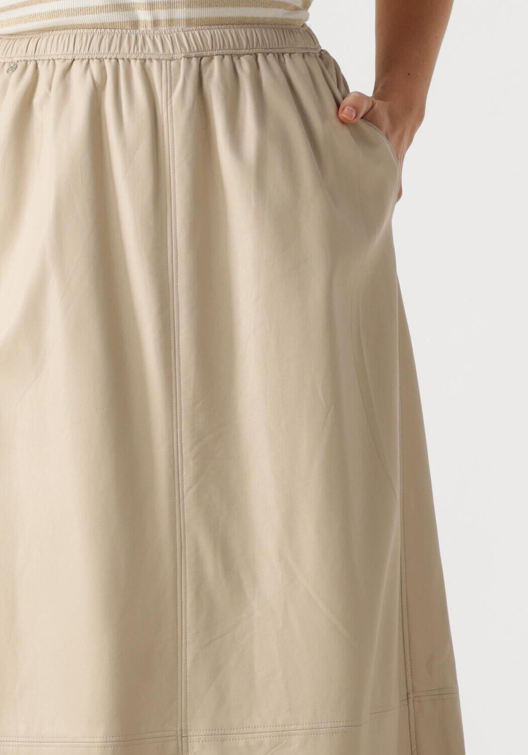 NUKUS Dames Rokken Charlotte Skirt Beige