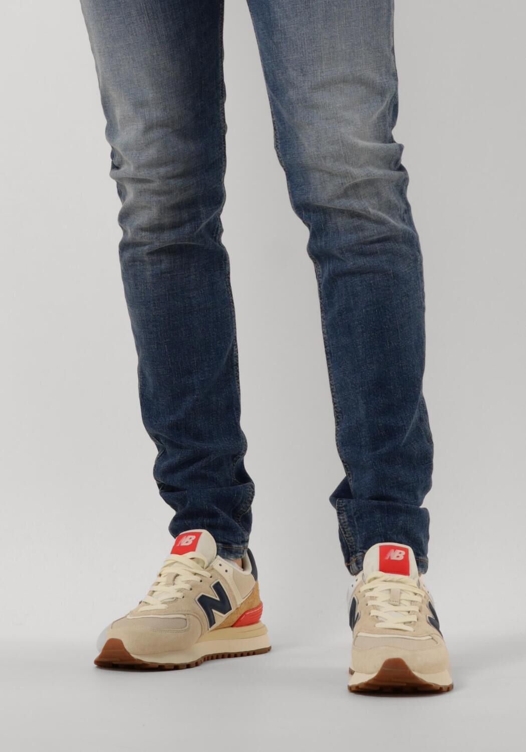 Grijze NEW BALANCE Lage sneakers U574 - large