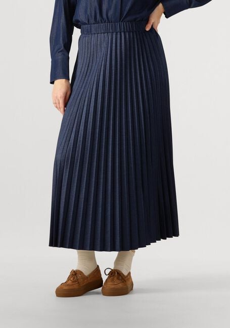 Donkerblauwe INWEAR Midirok CHERRIEIW SKIRT - large