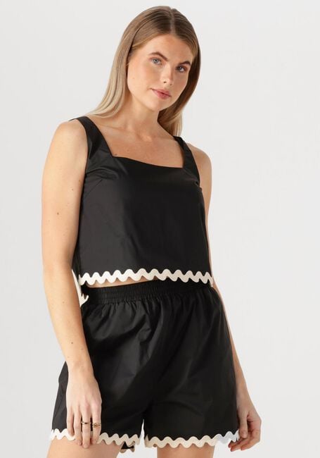 Zwarte NOTRE-V Top NV-FRANCINE - large