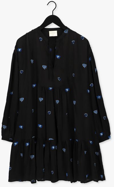 Zwarte SISSEL EDELBO Mini jurk MARYLIN NOIR SILK DRESS - large