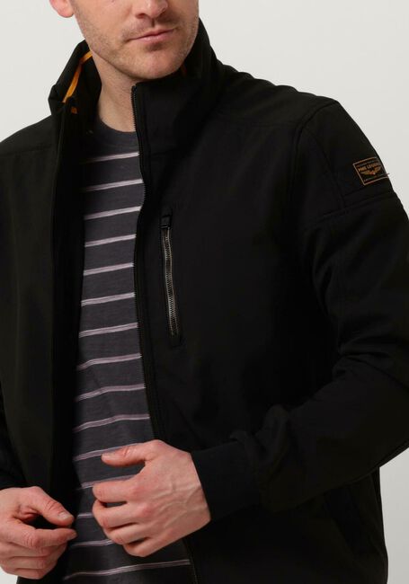 Zwarte PME LEGEND Jack BOMBER JACKET SKYGLIDER 3.0 SOFTSHELL - large