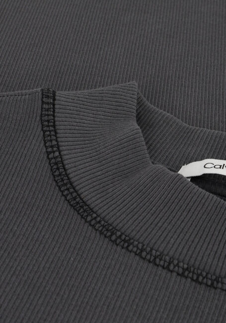 Zwarte CALVIN KLEIN Midi jurk HERO MONOLOG RIB LS DRESS Zwarte CALVIN KLEIN Midi jurk HERO MONOLOG RIB LS DRESS - large