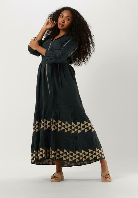 Zwarte GREEK ARCHAIC KORI Maxi jurk 230243 - large