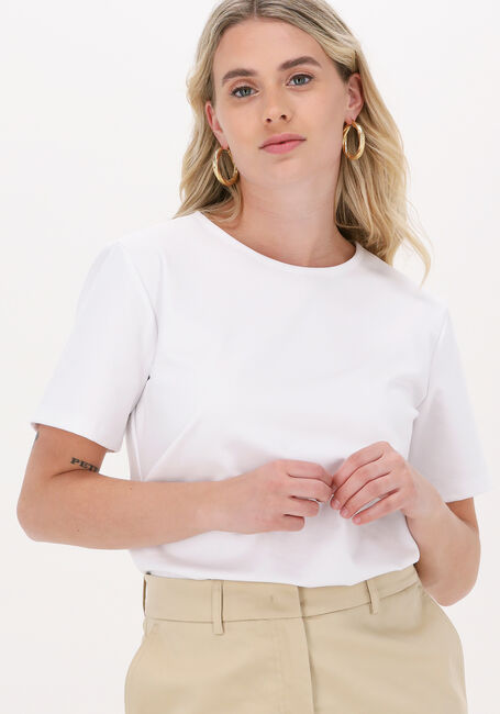 Witte VANILIA T-shirt STRETCH UNI TEE - large