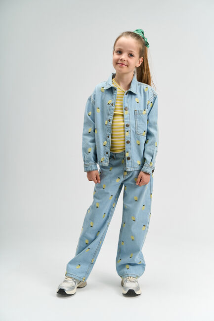 Lichtblauwe THE NEW Wide jeans TNSIAA - large