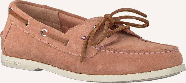 Roze TOMMY HILFIGER Instappers CLASSIC BOAT SHOE WMNS Roze TOMMY HILFIGER Instappers CLASSIC BOAT SHOE WMNS - large