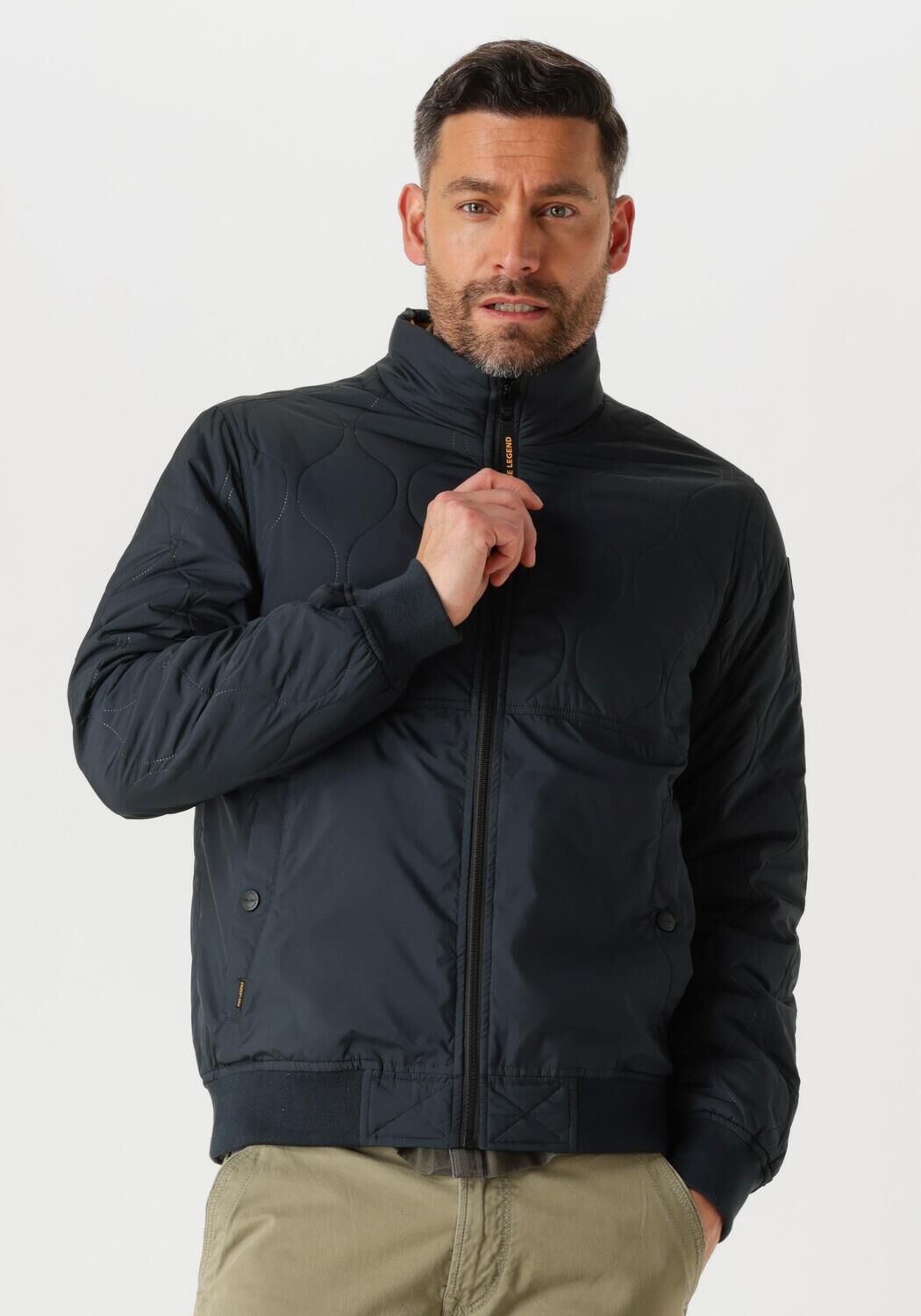 PME LEGEND Heren Jassen Flight Jacket Raider Shader Blauw
