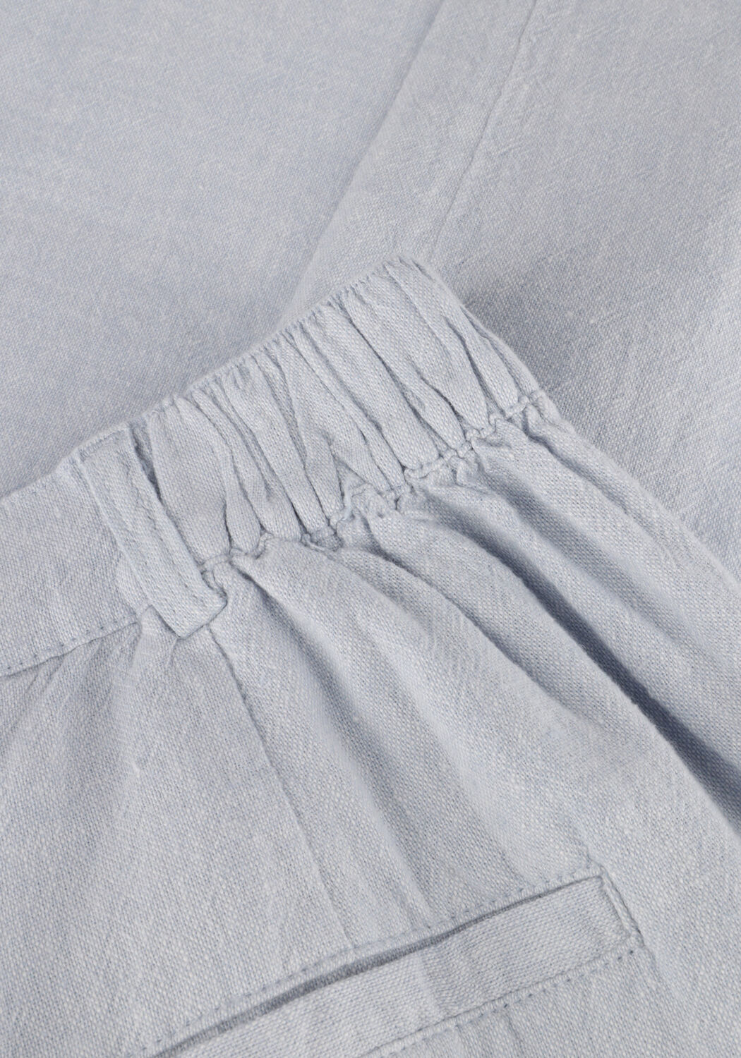 Lichtblauwe MSCH COPENHAGEN Pantalon MSCHPENNIE GINIA HW PANTS - large