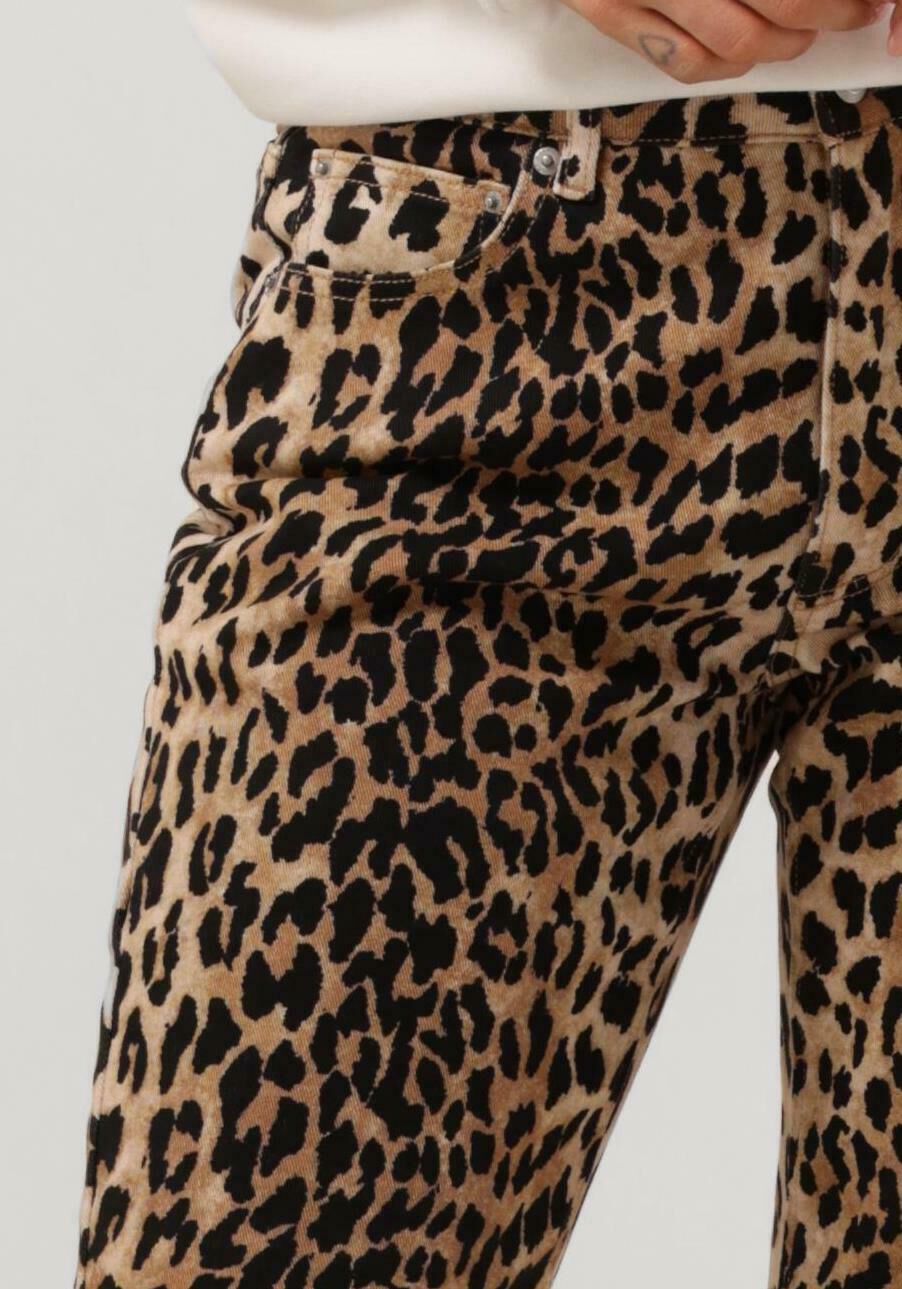 Cheetah print mom clearance jeans