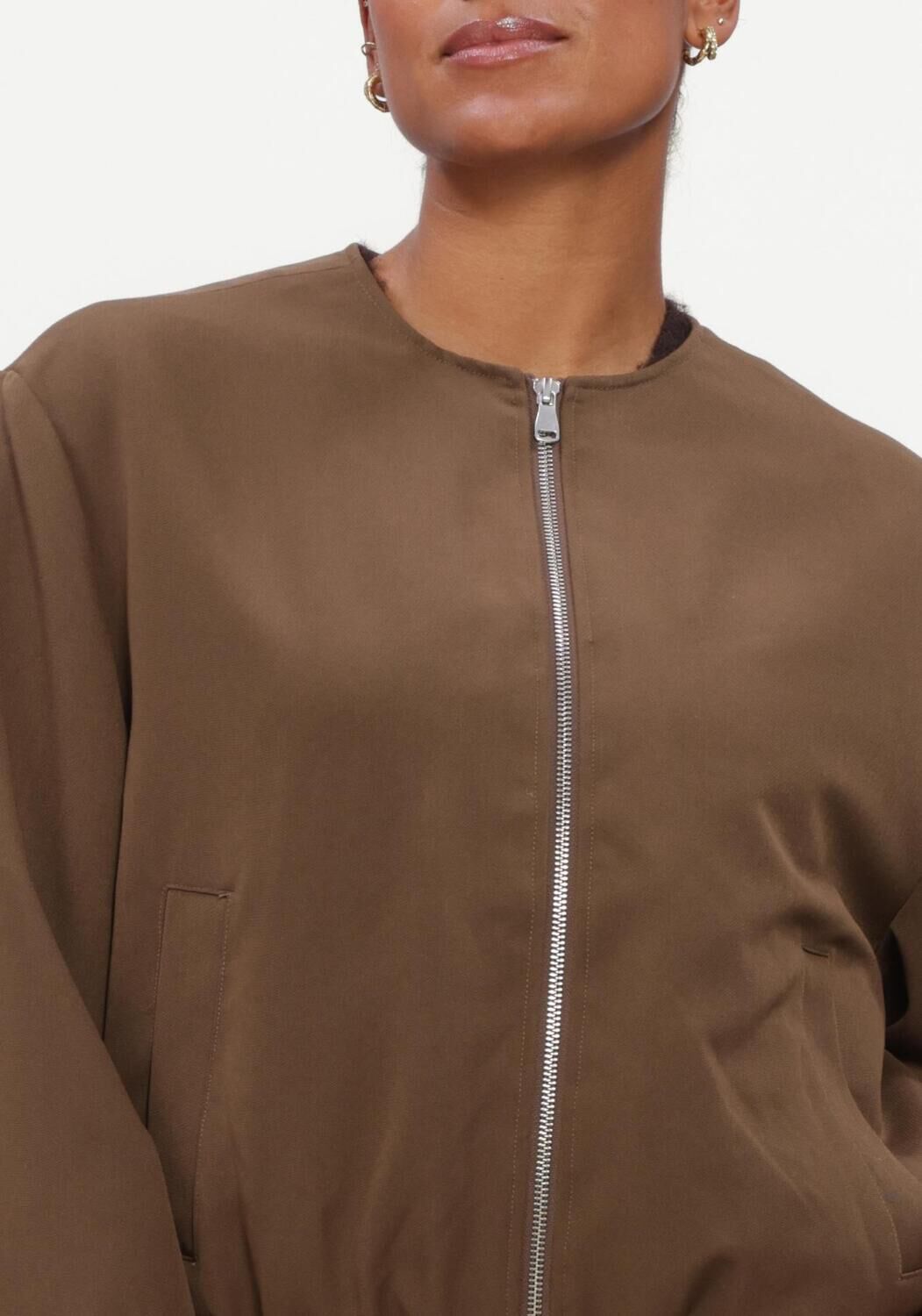 CIRCLE OF TRUST Dames Jassen Bente Jacket Bruin