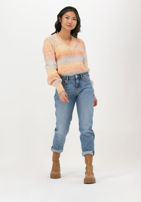 Multi SCOTCH & SODA Trui V NECK GRADIENT SWEATER - large