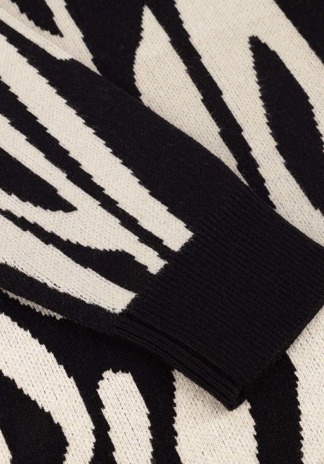 Multi OBJECT Mini jurk OBJRAY L/S KNIT DRESS AOP - large