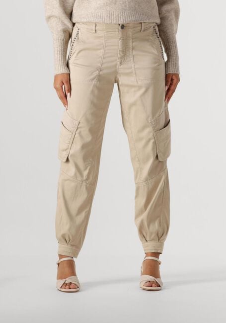 Beige SUMMUM Cargobroeken CARGO PANTS SOFT STRETCH - large