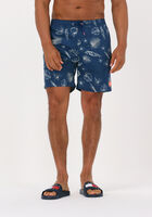 Blauwe SCOTCH & SODA Zwembroeken RECYCLED POLYESTER PRINTED SWIMSHORT - medium