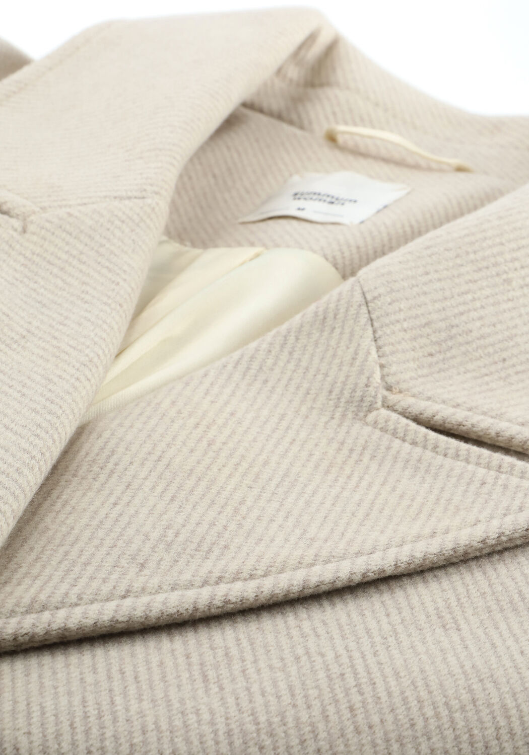 Beige SUMMUM Mantel COAT GABARDINE - large