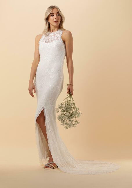 Witte Y.A.S. Bruidsmode YASJAKOBE SL MAXI DRESS - CELEB - large