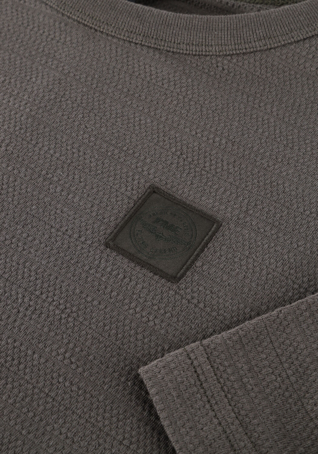 Groene PME LEGEND T-shirt JACQUARD STRIPED - large