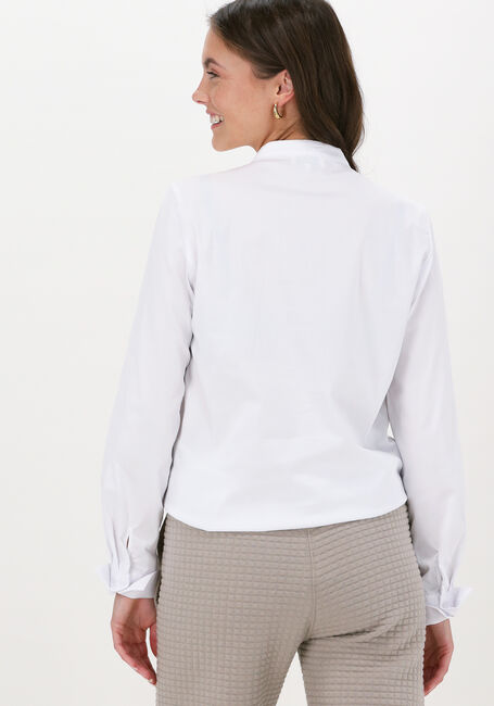 Witte LEVETE ROOM Blouses ISLA SOLID 39 SHIRT - large