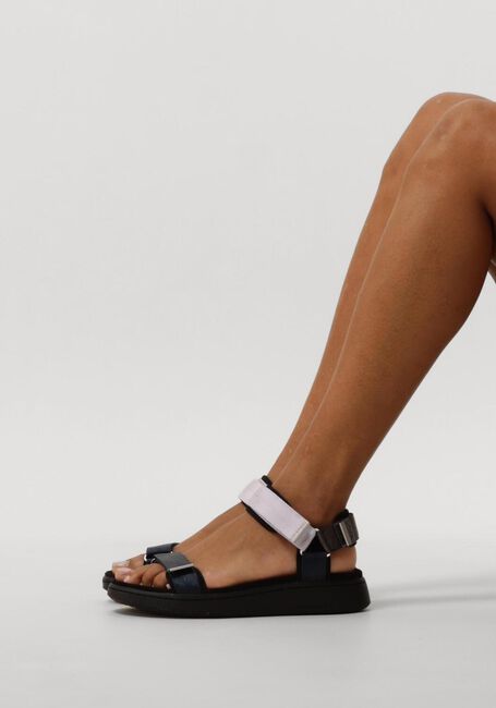 Blauwe WODEN Platte sandalen LINE - large