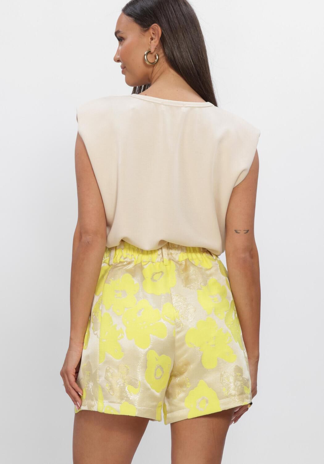 Beige STUDIO AMAYA Blouses ULLA TOP - large